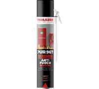Schiuma Poliuretanica Anti Fuoco Per Isolamento Porte e Finestre 750 ML PUR967