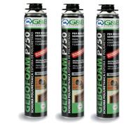 Schiuma poliuretanica espansa SCHIUMA RAPIDA uso manuale 750ml=40lt G&B incolla