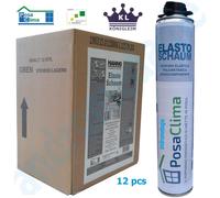 SCHIUMA POLIURETANICA ELASTICA ELASTOSCHAUM 750ML Schiuma poliuretanica elastica