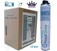 SCHIUMA POLIURETANICA ELASTICA ELASTOSCHAUM 750ML Schiuma Elastica Espansa