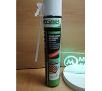 Schiuma poliuretanica espansa SCHIUMA RAPIDA uso manuale 750ml=40lt G&B incolla
