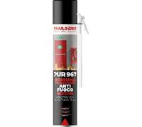 Schiuma Poliuretanica Anti Fuoco Per Isolamento Porte e Finestre 750 ML PUR967