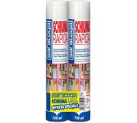 Schiuma Poliuretanica Saratoga Autoespandente Rapida 750ml prezzo x2 Bombolette