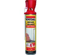 Schiuma Poliuretanica Soudal Montaggio & Isolamento Genius Gun 750 ml Soudal Sch