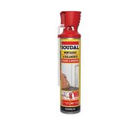 SCHIUMA PU (manuale) Montaggio & Isolamento Genius Gun 750ml-SOUDAL- 12 flaconi