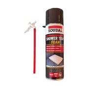 Schiuma Sigilla Piatti Doccia SOUDAL Shower Tray Foam Poliuretanica Spray 500 ml