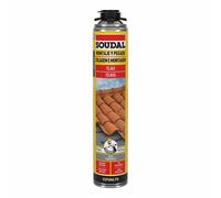 Schiuma Soudal Poliuretano Pistola Tetto Grigio 750 ml