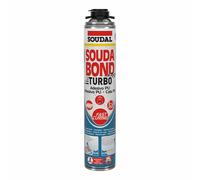 Schiuma Soudal SoudaBond Turbo Poliuretano Pistola 750 ml