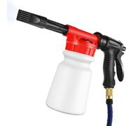 Schiuma - Spruzzatore schiumogeno da giardino ad alta pressione | Schiuma di sapone pressurizzato multifunzionale 1 l, per il lavaggio del tubo da giardino per gli uomini, Automobile, ecc.