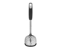 Schiumarola acciaio inox nero con bordo silicone