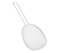 Schiumarola da cucina in acciaio inox grande setaccio rete di scarico rete per cibo gnocchi noodles colino facile da pulire in acciaio inossidabile