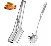 Schiumarola, Piazza Schiumarola, Cucchiaio Scanalato in Acciaio Inox, con Maniglia Comfort e fori per Appendere, Accessorio da Cucina Lavabile in Lavastoviglie