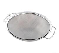 Schiumatoio per olio in acciaio inox con manico lungo per rimuovere efficacemente detriti da olio caldo e altri mezzi di cottura in cucine domestiche e commerciali (G)