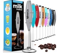 Schiumatore Elettrico Per Cappuccino Cioccolato Caffè Acciaio Inossidabile...