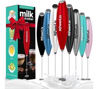 Schiumatore Elettrico Per Cappuccino Cioccolato Caffè Acciaio Inossidabile...