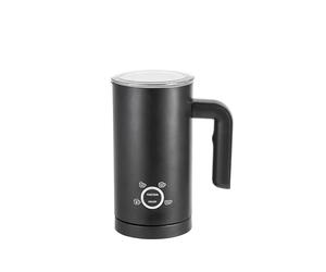 Schiumatore elettrico per latte da 500 W con 3 livelli di schiuma calda e 1 freddo, capacità 150 ml/300 ml, rivestimento antiaderente, spegnimento automatico