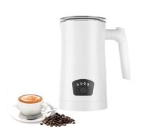 Schiumatore Per Latte, Schiumatore Per Latte Elettrico, Vaporizzatore Per Latte Elettrico Di Grande Capacità Da 350 Ml Per Latte, Cappuccino, Macchiato E Cioccolata Calda,White
