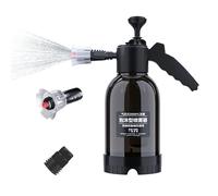 Schiumatore per lavaggio auto - Cannone per la pulizia con pompa manuale da 2 litri - applicatore in schiuma per lavaggio auto, per la pulizia di cortili e strade e irrigazione delle piante