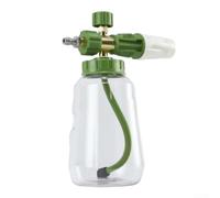 Schiumogeno Auto 1/4" Quick-Connect Ugello Rotante(green) | Spray a ventaglio 60°, copertura ampia, concentrazione regolabile, rimozione sporco profonda, per facile uso