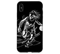 Schizzo della ragazza di basket per le ragazze Custodia per iPhone XS Max
