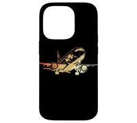 Schizzo di aeroplano Lezioni di volo in stile retrò Custodia per iPhone 14 Pro