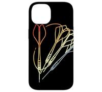 Schizzo di freccette dal look vintage Lancio delle freccette Custodia per iPhone 14