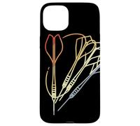 Schizzo di freccette dal look vintage Lancio delle freccette Custodia per iPhone 15 Plus
