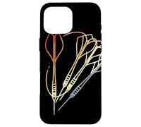 Schizzo di freccette dal look vintage Lancio delle freccette Custodia per iPhone 16 Pro Max
