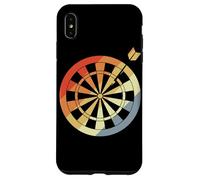 Schizzo di tabellone per freccette con aspetto vintage Custodia per iPhone XS Max
