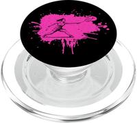 Schizzo Di Una Giocatrice Di Badminton PopSockets PopGrip per MagSafe