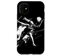 Schizzo di una giocatrice di pallavolo Custodia per iPhone 11