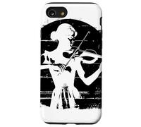 Schizzo di una suonatrice di violino Custodia per iPhone SE (2020) / 7 / 8