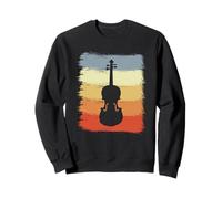 Schizzo di Violino Vintage Violinista Felpa
