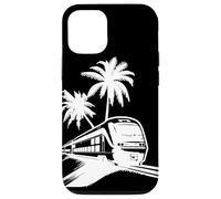 Schizzo ferroviario Amante dei treni Binario ferroviario Custodia per iPhone 12/12 Pro