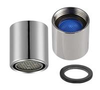 Schläfer 10002516 | 2PZ- Aeratore Femmina M16 Universale, Rompigetto Rubinetto Miscelatore Bagno e Cucina, Filtro Anticalcare, Filetto Interno M16X1, Compatibile con NEOPERL HONEYCOMP PCA Cromo.