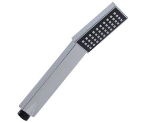 Schläfer 1303033 | Soffione per Doccia Universale 1/2" Monogetto, Modello Quadra, Soffione Doccia Anticalcare, Doccino Minimal, Telefono Doccia, Doccetta Quadrata in ABS