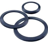 Schläfer 182510 | Guarnizione Universale 1" Sifone Lavello Cucina, Guarnizione Idraulica in Gomma Piatta, Guarnizione per Rubinetti, Sifoni, Tubi e Raccordi, Confezione da 3 Pezzi