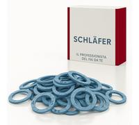Schläfer 182820 | Guarnizioni idrauliche Piatte per Alte Temperature blu FASIT 1/2-2 mm, Sanitaria, Rubinetti, Raccordi Acqua, Caldaia, Gas, Impianti di Riscaldamento e Solare Termnico. Conf 10PZ