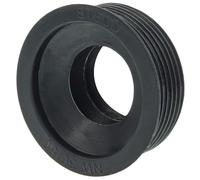 Schläfer 189815 | Morsetto Universale in Gomma Nera da 1 1/4 per Tubo di Scarico DN40 HT, Ø Interno da Ø 26/32mm, Tubo Sifone Esterno Ø 40mm, Manicotto Sifone Ø 32/40mm