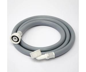 Schläfer 2534 | Tubo di Carico per Lavatrice e Lavastoviglie, Ingresso Acqua Fredda Alta Pressione, Filetto femmina Standard FF 3/4", Lunghezza tubo 200cm con Raccordo Curva a 90°