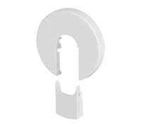 Schläfer 4409210 | Kit Rosetta Radiatori Apribile, Collare Copritubo per Termosifoni, Caloriferi Diam Esterno Ø45 mm, Foro (interno) Tubo Ø16mm, Rosetta a Cassetto in Pvc Bianca - conf, 2pz.