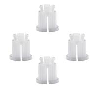 Schläfer 451415 | Inserto a scatto in Plastica brocciato 13/20 per Manopola Rubinetto Set di boccole per Vitone 1/2". Adatto per Rubinetteria del Bagno e della Cucina con due Maniglie. Conf. 4pz.