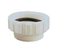 Schläfer 619811 | Riduzione Sifone in Plastica da 1 1/2" a 1 1/4", Adattatore Universale per Tubo di Scarico e Sifone, Riduttore Scarico Lavandino, Riduzione per Sifoni Maschio/Femmina