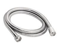 Schläfer 802490 | Flessibile doccia Flessibile Doccia Tubo Doccia Universale in Acciaio Inossidabile con Connettori in Ottone Universali G 1/2" ad Alta Pressione tubo doccia flessibile 1.5 metri