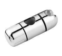 Schläfer 8126015 I Saliscendi Doccia, Supporto Soffione Doccia in Abs, Staffa Doccia Regolabile e Ruotabile 360°, Supporto Centrale Scorrevole per Tubo Ø25mm