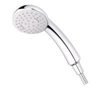 Schläfer 8193000 | Manopola Doccia Grande G 1/2 pollici, Diametro 95mm, Soffione Doccia Cromato 3 Modalità Spray, Doccetta Universale Hamburg Soffione Multigetto 3-getti Massaggio, Vaporizzatore.