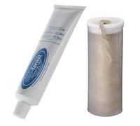 Schläfer - Kit Sigillante Professionale con Canapa Idraulica e Pasta Sigillante 185815 per Filetti in Metallo e Plastica, Raccordi di Rubinetti, Valvole, Tubi di Scarico e Carico, Conf. di 2 Pz