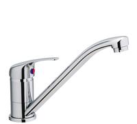 Schläfer | Miscelatore lavello Creta cromo bocca bassa cartuccia ceramica 35 mm