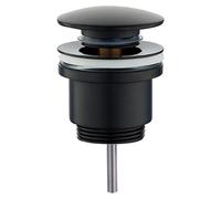 Schläfer | Piletta di scarico click-clack universale 1"1/4 , tappo tondo cromato