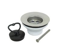 Schläfer | Piletta Scarico Ø63mm con Tappo Lavello per Sifone 1 1/4"